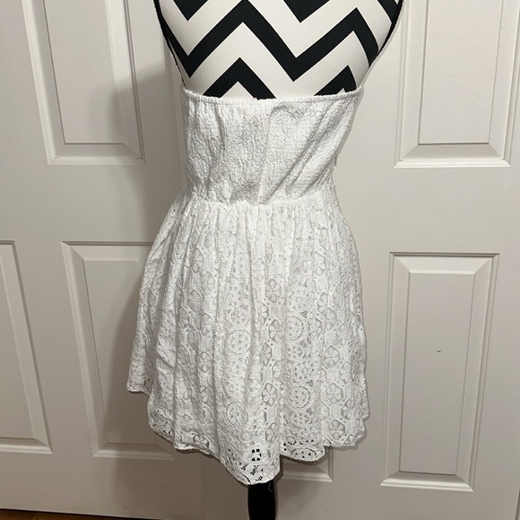 LILLY PULITZER White Lace Brett Strapless Sundress - Picture 3 of 5